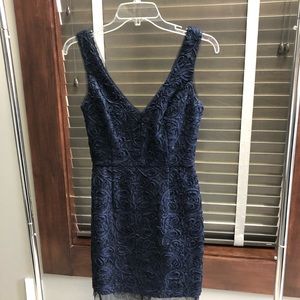 BCBGMAXAZRIA Navy “Marissa” Size 6 Dress
